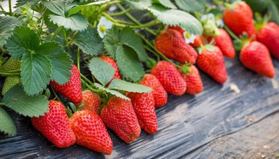 ​芝麻是从草莓上扣下来的吗句子怎么写 芝麻是在草莓上抠下来的