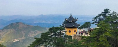 ​九华山最高海拔多少千米高 九华山最高海拔多少千米以上
