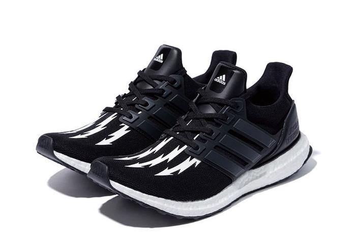 超帅闪电图案你顶得住吗？NBHD x Ultra Boost 本周发售