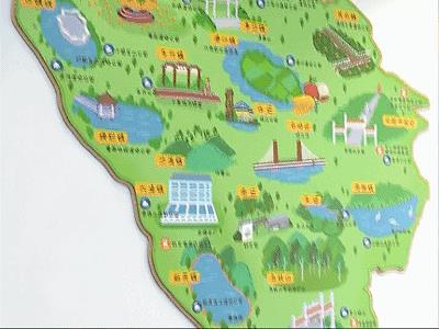 手绘版“中山生态地图”出炉，长什么样的？