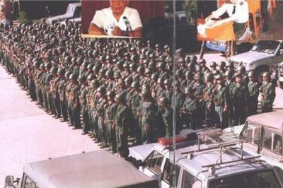 ​1992年，演习突然改实战！三千武警强攻云南平远街，展开激烈枪战