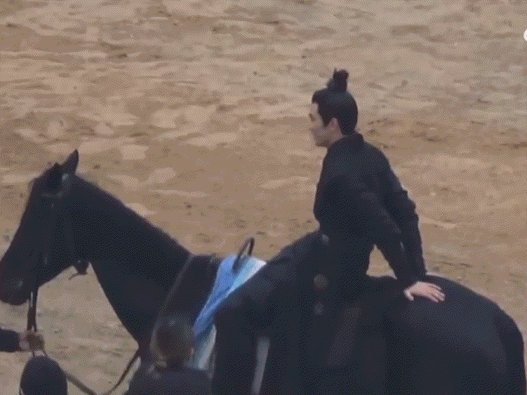 吴磊和赵露思私下什么关系（时隔1年再看骑马）(11)