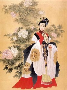 ​国画人物欣赏之王美芳、赵国经工笔人物画