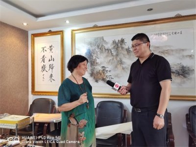 ​时代名家专访：中国书画家协会会员，中艺书画院副院长刘青