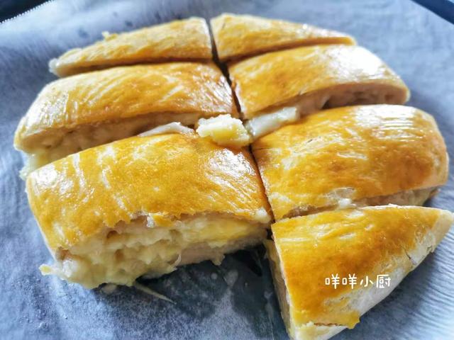 榴莲饼做法简单又好吃（网红榴莲饼做法真简单）(2)