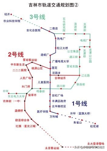 高清！吉林省吉林市城市总体规划图，吉林人收藏了