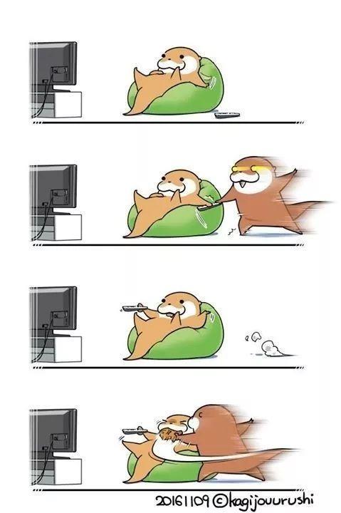 漫画-爱就是你负责做饭洗碗，我负责吃完