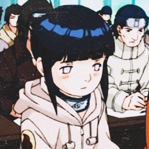 ​火影忍者 漩涡鸣人日向雏田情侣头像 二次元无水印动漫情侣头像