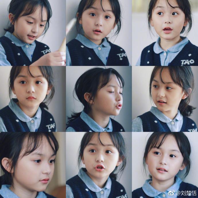 9岁刘楚恬就已是这般模样,难怪娱乐圈都在等她长大