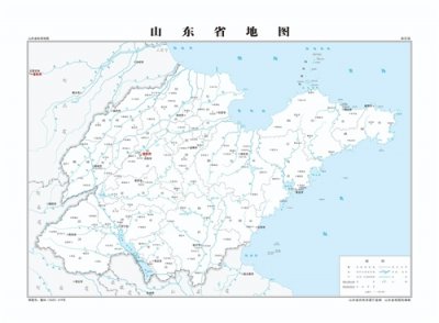 ​山东省最新标准地图（收藏自用）