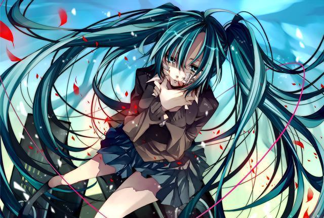 超好看的壁纸1;初音未来