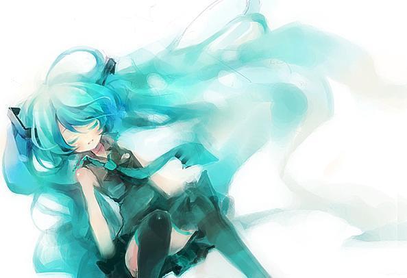 超好看的壁纸1;初音未来