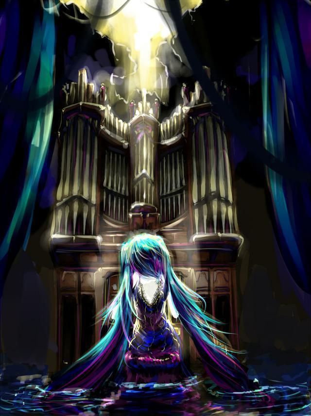 超好看的壁纸1;初音未来