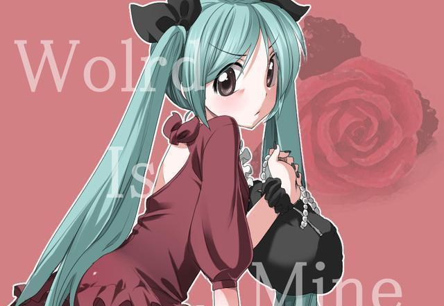 超好看的壁纸1;初音未来