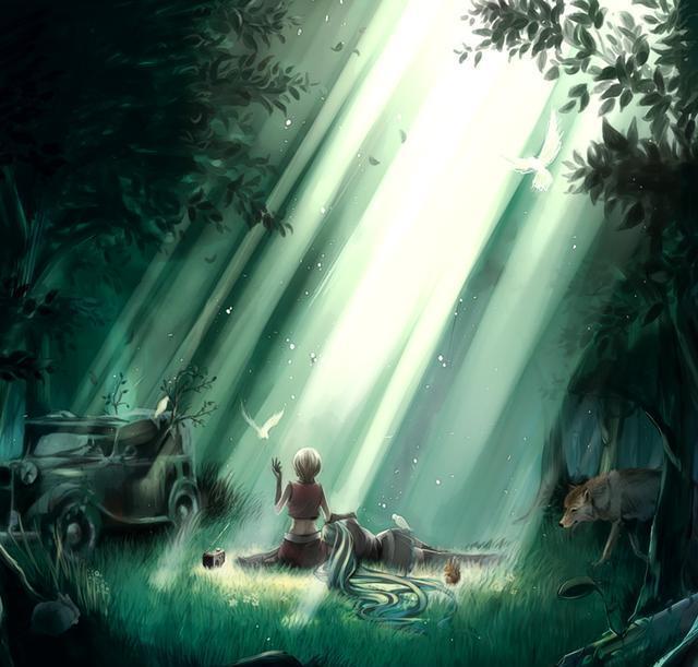 超好看的壁纸1;初音未来