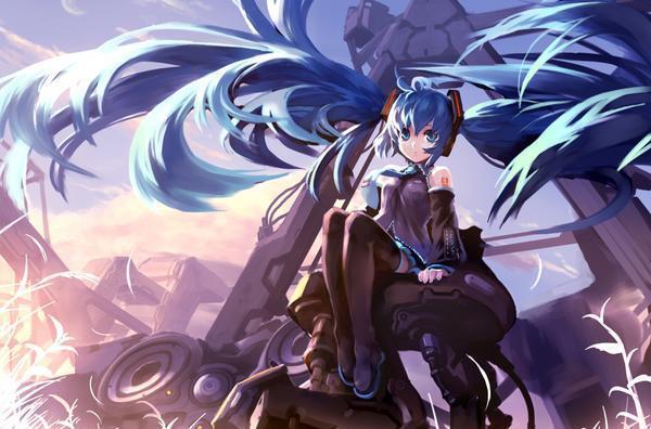 超好看的壁纸1;初音未来