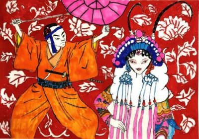 ​浓墨重彩的一笔的意思