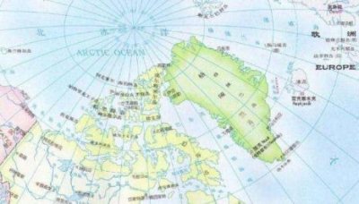 ​格陵兰岛人口分布图