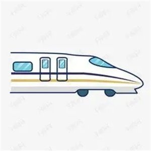 ​高铁简笔画简单又漂亮 怎么画彩色高铁简笔画