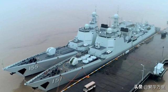 052d驱逐舰到底有多强(海峡对岸的4艘基德级驱逐舰)(9)
