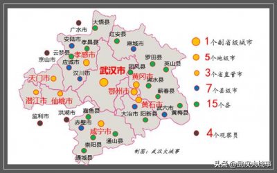 ​武汉城市圈有几个县（武汉城市圈10个县级市15个县）