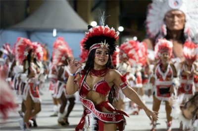 ​巴西：里约热内卢举行狂欢节假期庆祝活动