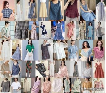 ​秋季文艺风荷叶袖上衣裁剪图，显瘦又舒服，制作还简单！