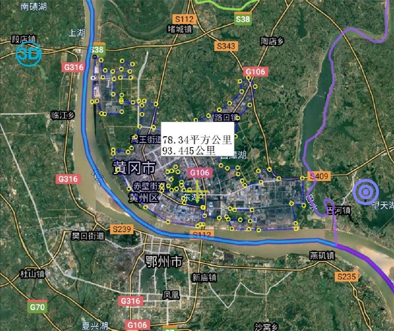 黄冈市哪个县面积最大(黄冈市各区县面积排名)