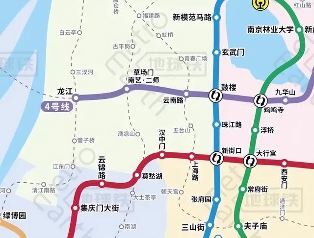 南京轨道交通线路图(南京轨道交通运营)(9)