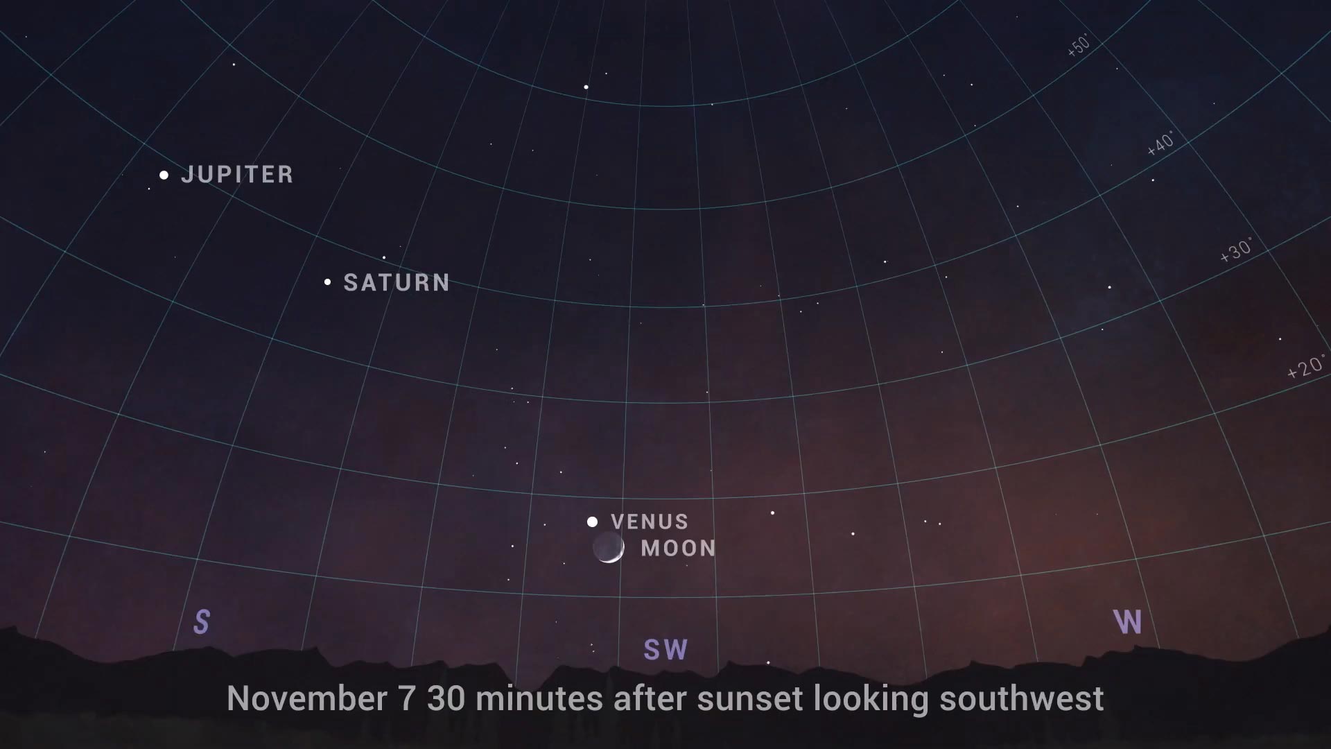 11月份天象:11月18日月偏食、冬季星空