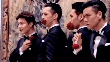 当最帅伴郎团和最脸盲伴娘团的婚礼上,新娘和新郎还有风头吗?