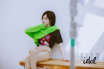 ​迪丽热巴的短发造型，看完后真的好看