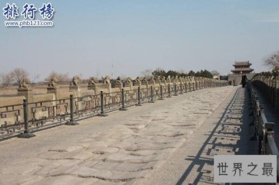 ​中国四大名桥排行榜，卢沟桥为抗日战争打响了第一枪