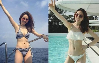 ​女星罕见比基尼照片，看看谁最性感！