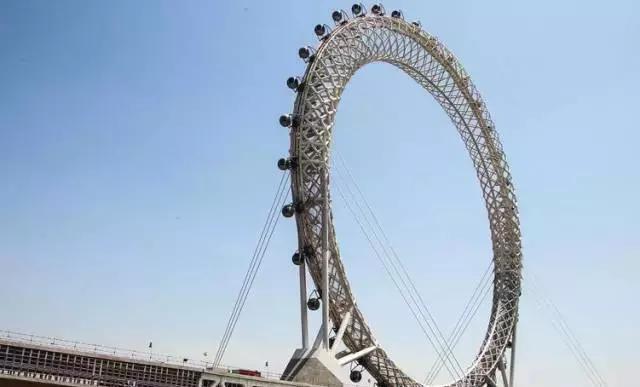 白浪河大桥摩天轮，创三项世界之最！