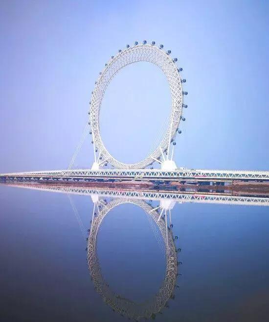 白浪河大桥摩天轮，创三项世界之最！