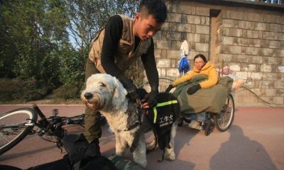 ​丁一舟：揣 200块钱,推绝症女友,在中国版图上走出“心”字