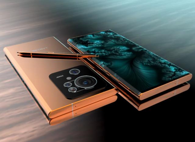 三星s23迷你手机最新官方消息（三星S23UItra概念图7英寸2K屏）(6)