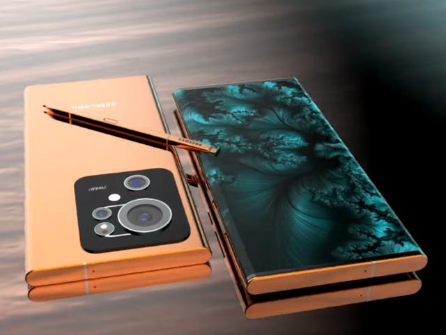 三星s23迷你手机最新官方消息（三星S23UItra概念图7英寸2K屏）(4)