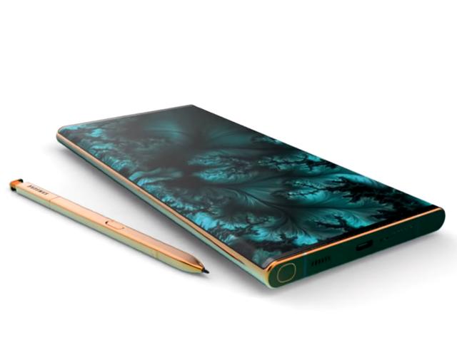 三星s23迷你手机最新官方消息（三星S23UItra概念图7英寸2K屏）(2)