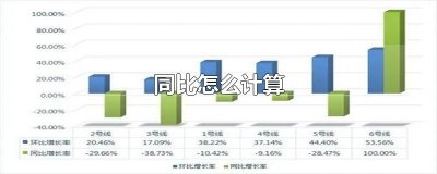 ​同比怎么计算