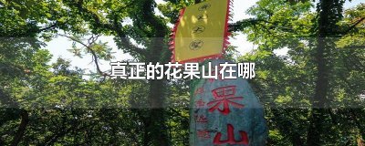 ​真正的花果山在哪