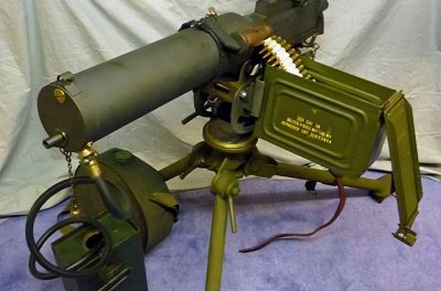 ​朝鲜战争中的M1917勃朗宁重机枪