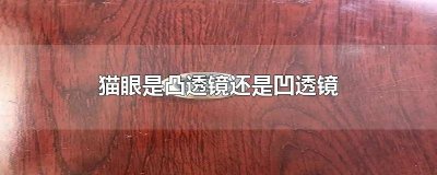 ​猫眼是啥透镜 门上的猫眼为什么是凹透镜