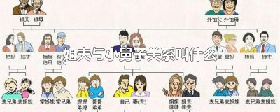 ​姐夫与小舅子关系叫什么