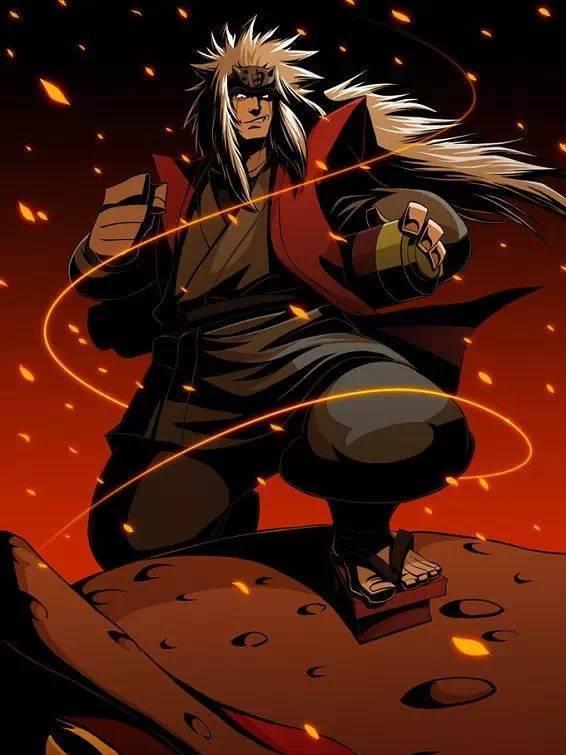 火影忍者：木叶三忍自来也美图