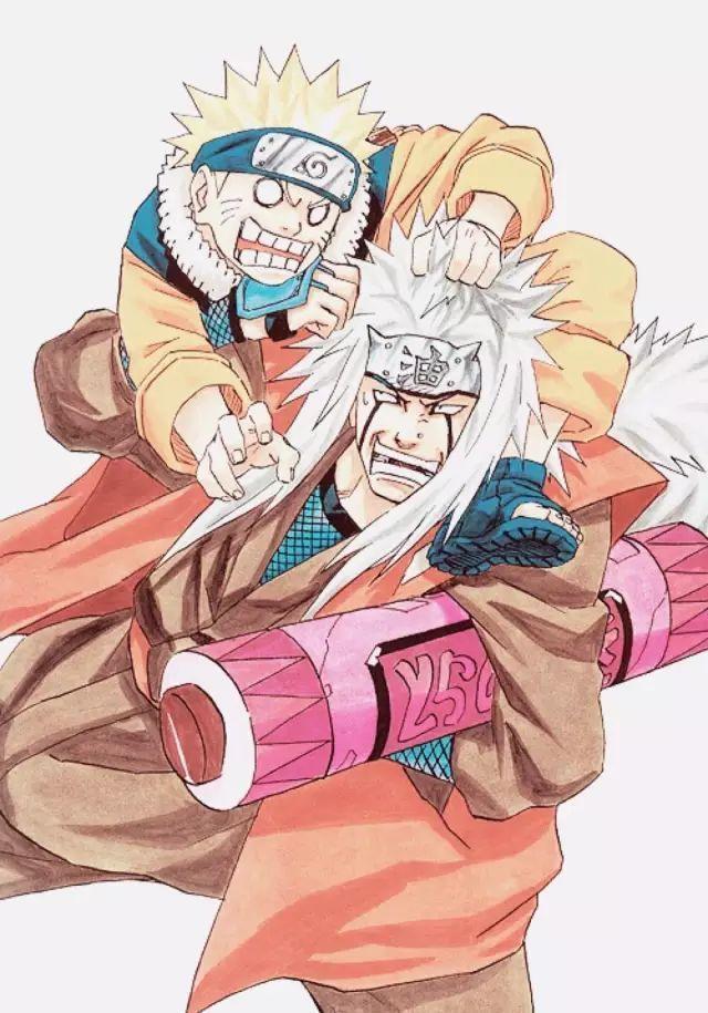 火影忍者：木叶三忍自来也美图