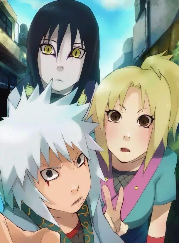 火影忍者：木叶三忍自来也美图