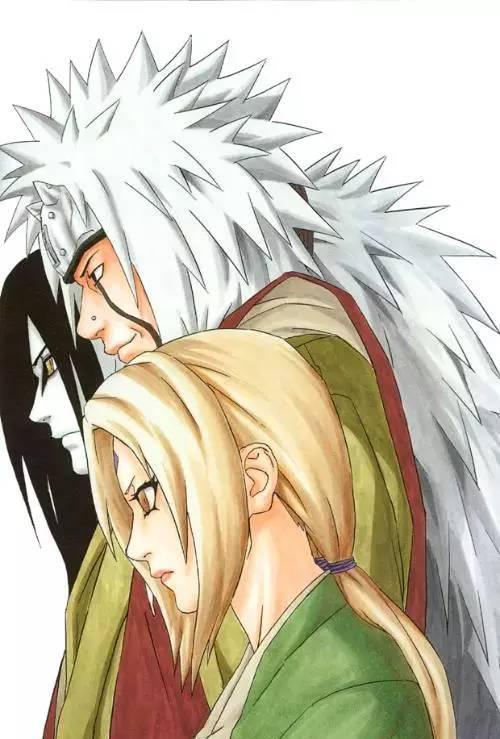 火影忍者：木叶三忍自来也美图