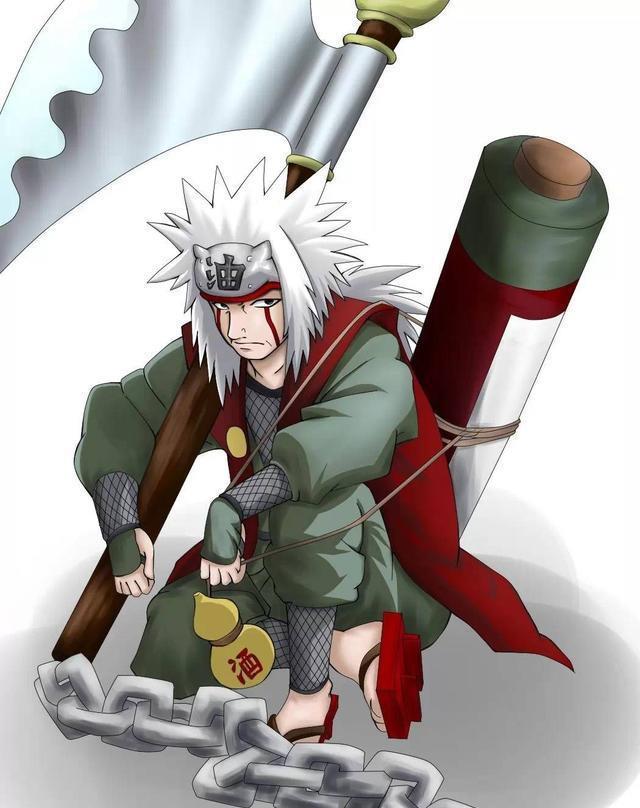 火影忍者：木叶三忍自来也美图